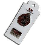 PIN SHAPED ORANGUTAN W/ BABY